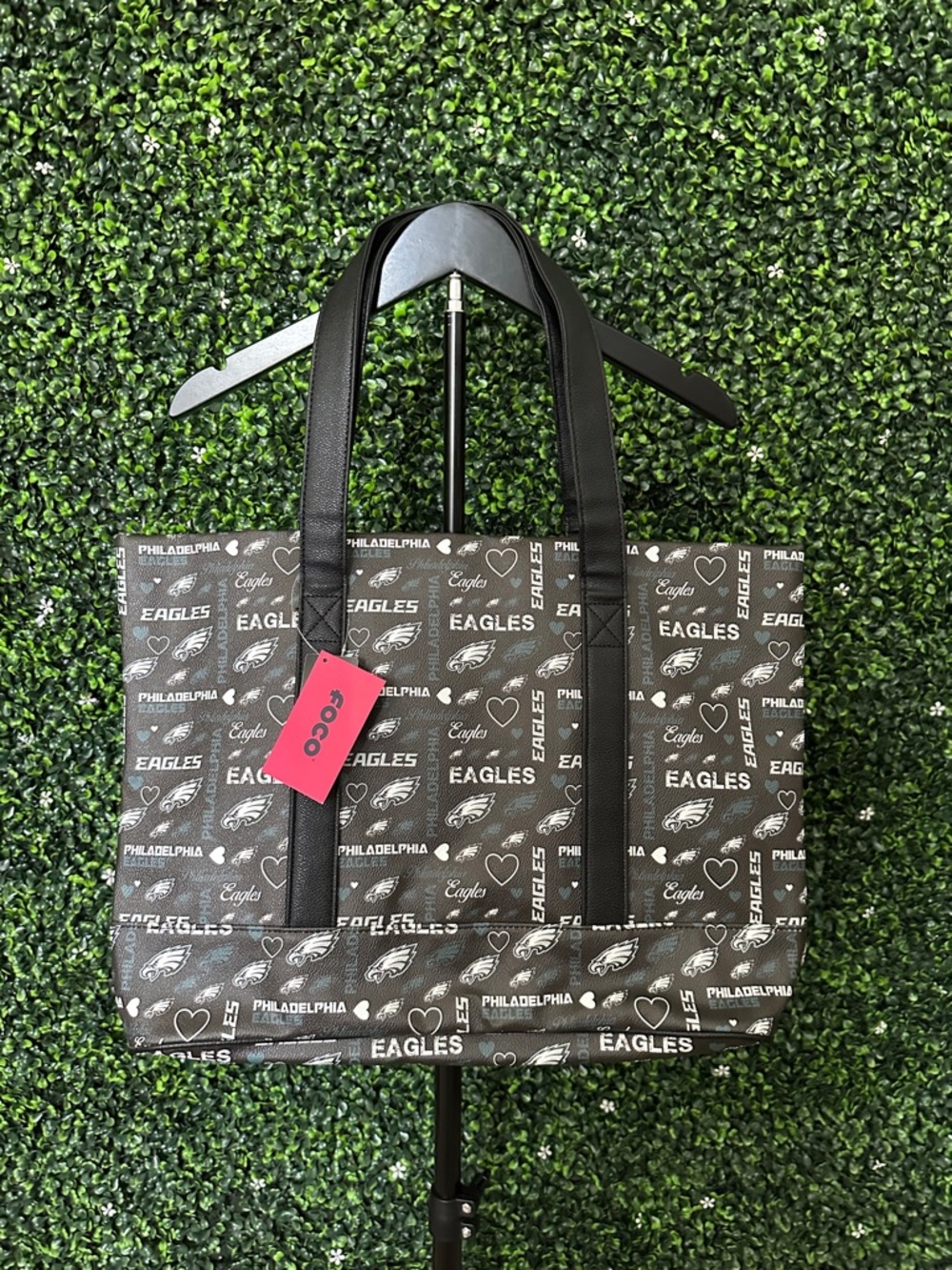 Philadelphia Eagles Logo Love Tote Bag #88 - Picture 6 of 8